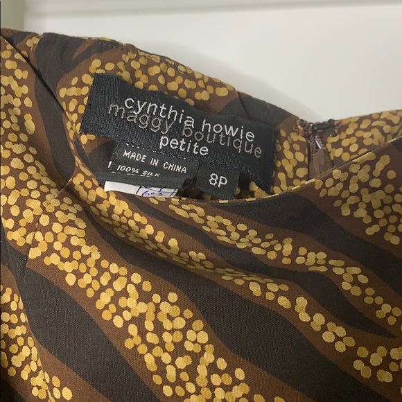 NWT Tiger Print Skirt Set size 8P - Picture 5 of 6